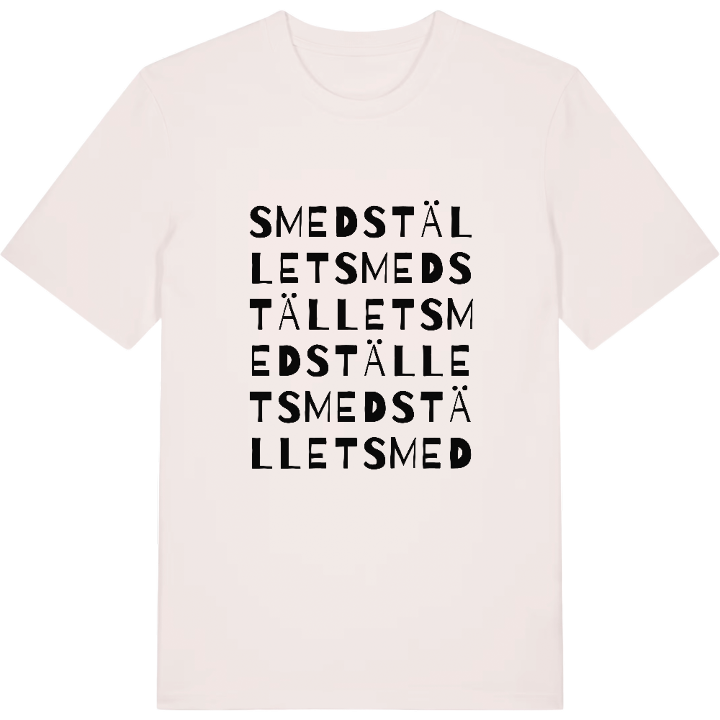 Smedstället ordlek t-shirt – t-shirt från PinShirt