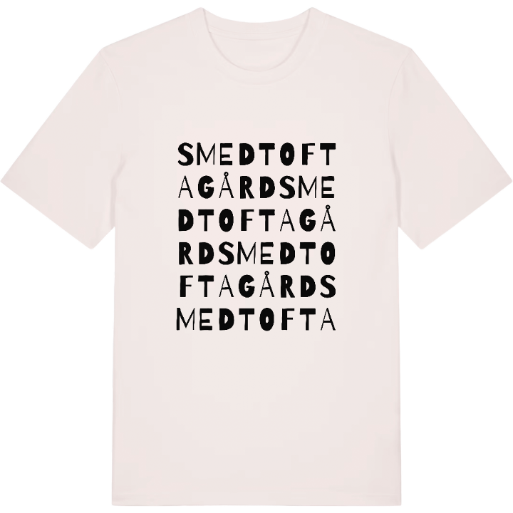 Smedtofta gård ordlek t-shirt – t-shirt från PinShirt