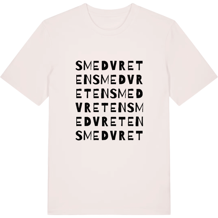 Smedvreten ordlek t-shirt – t-shirt från PinShirt