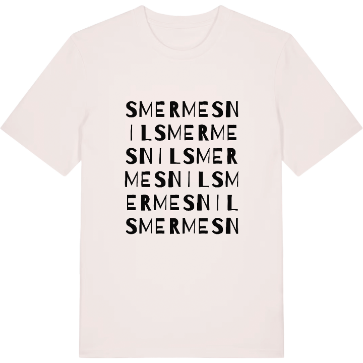 Smermesnil ordlek t-shirt – t-shirt från PinShirt