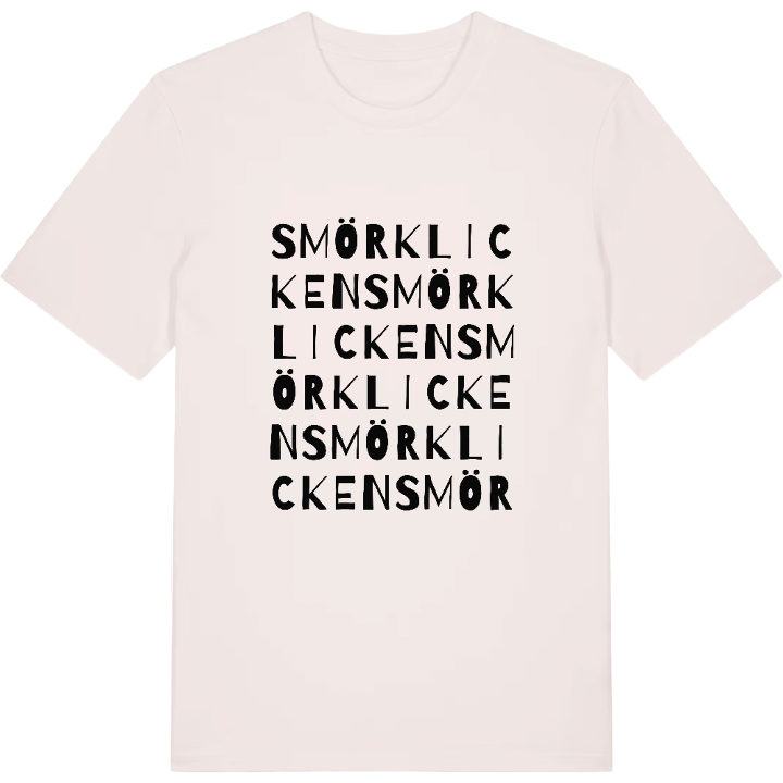 Smörklicken ordlek t-shirt – t-shirt från PinShirt