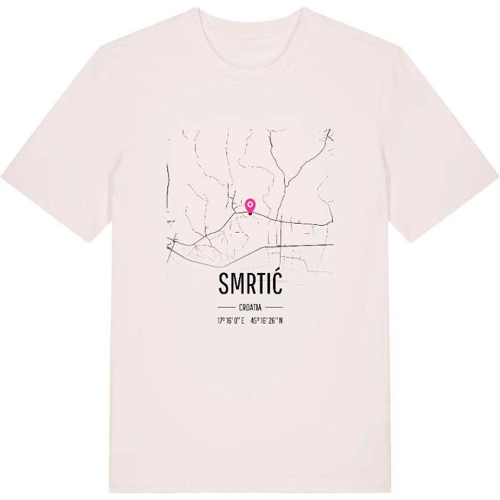 Smrtić karta t-shirt – t-shirt från PinShirt