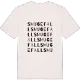 Smugefall ordlek t-shirt