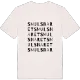 Smulsnaret ordlek t-shirt