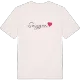 Smygen hjärta t-shirt