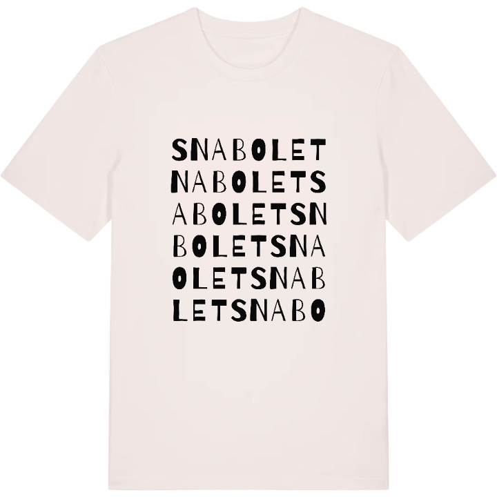 Snabolet ordlek t-shirt – t-shirt från PinShirt