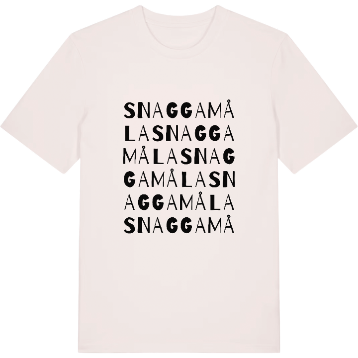 Snaggamåla ordlek t-shirt – t-shirt från PinShirt