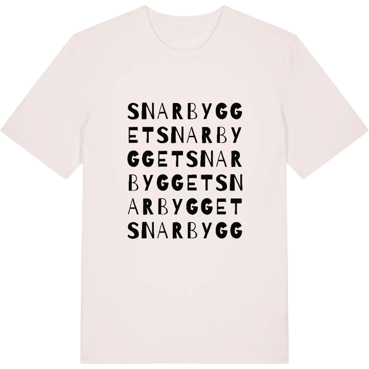 Snarbygget ordlek t-shirt – t-shirt från PinShirt