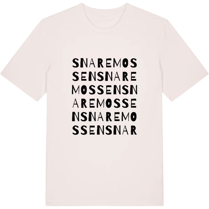 Snaremossen ordlek t-shirt – t-shirt från PinShirt