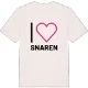 Jag älskar Snaren t-shirt stort tryck
