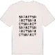 Snåret ordlek t-shirt