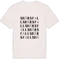 Snärsfall ordlek t-shirt