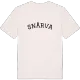 Snärva böjd t-shirt