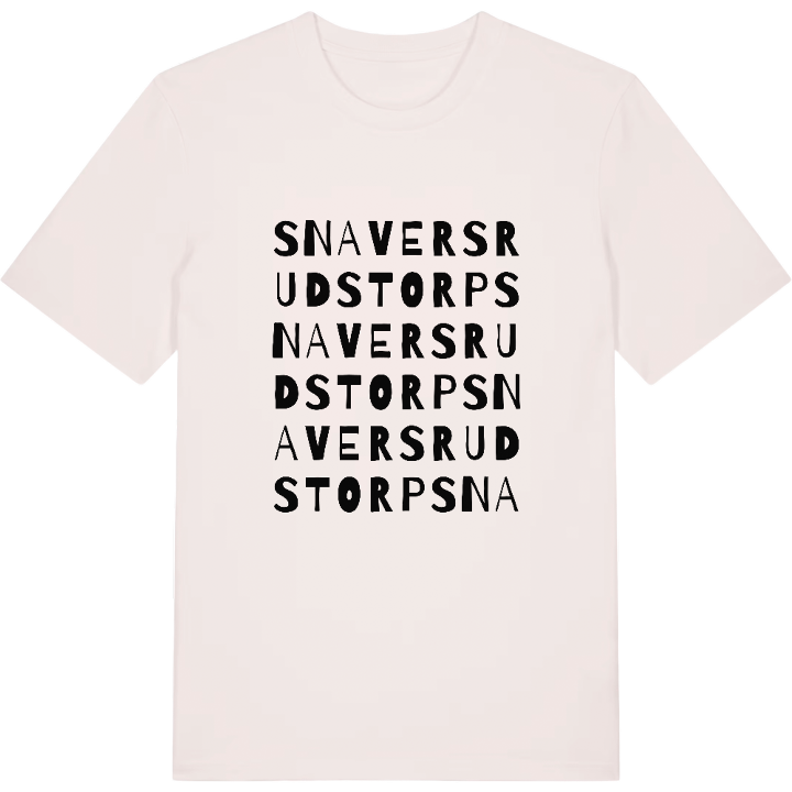 Snaversrudstorp ordlek t-shirt – t-shirt från PinShirt