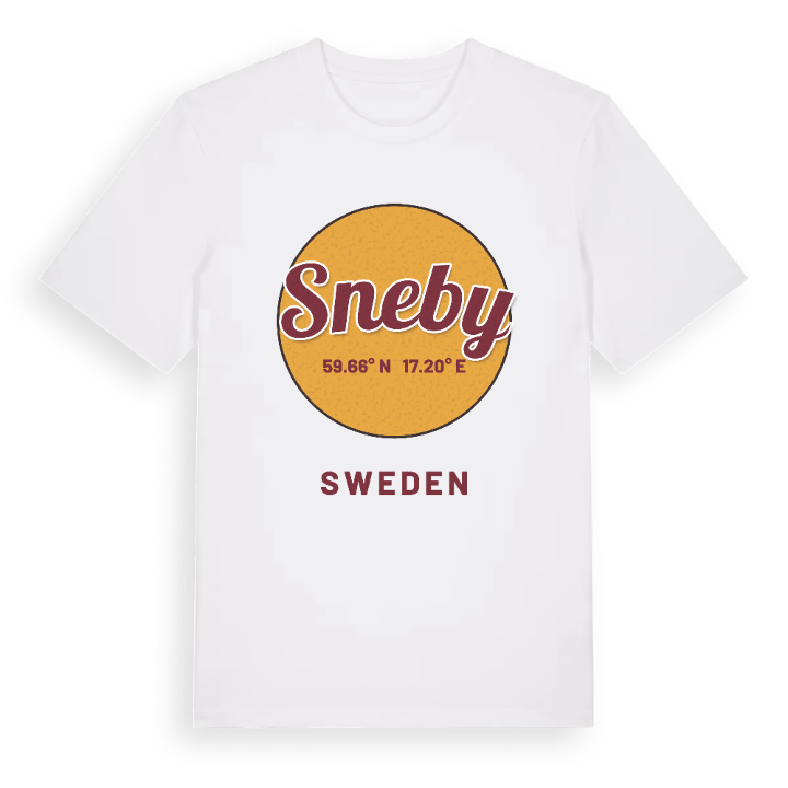 Sneby cirkel t-shirt – t-shirt från PinShirt