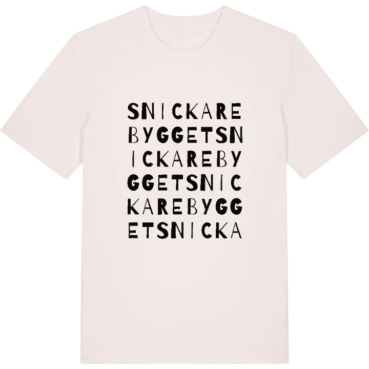 Snickarebygget ordlek t-shirt – t-shirt från PinShirt