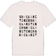 Snickaretegen ordlek t-shirt