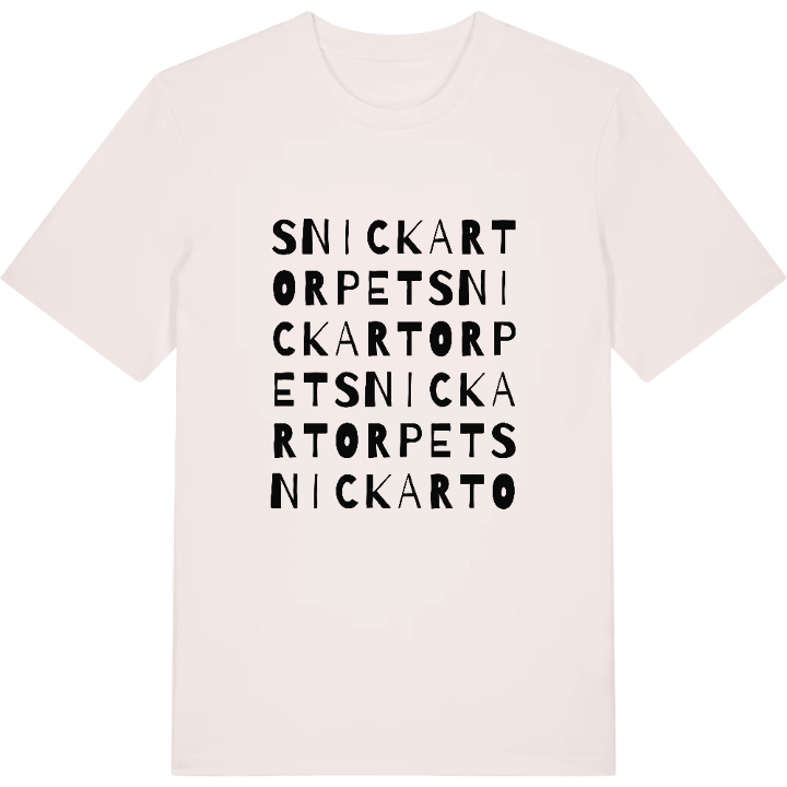 Snickartorpet ordlek t-shirt – t-shirt från PinShirt