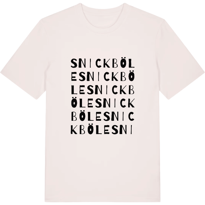 Snickböle ordlek t-shirt – t-shirt från PinShirt
