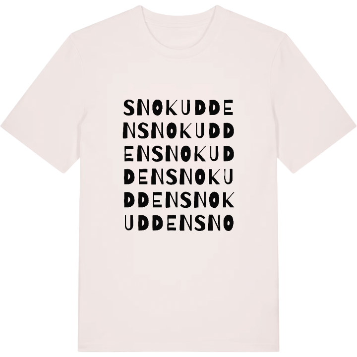 Snokudden ordlek t-shirt – t-shirt från PinShirt