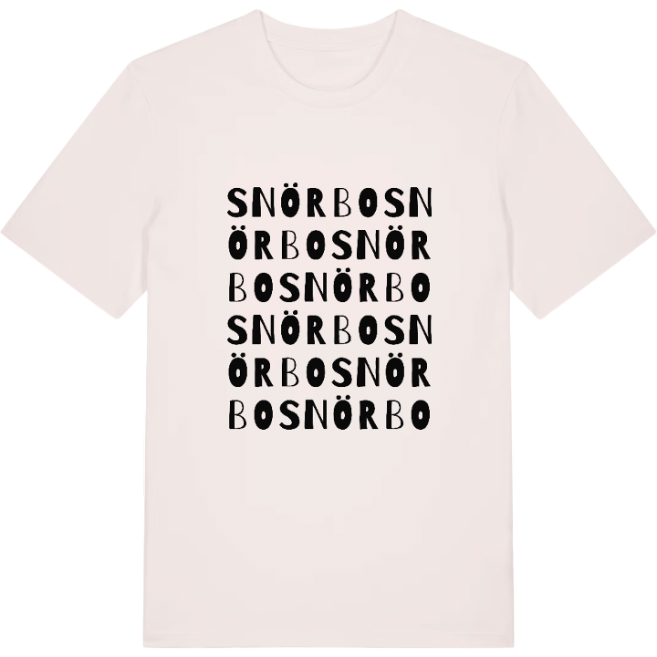 Snörbo ordlek t-shirt – t-shirt från PinShirt