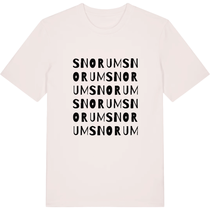 Snorum ordlek t-shirt – t-shirt från PinShirt