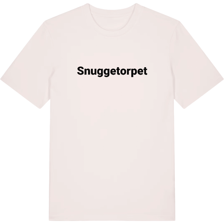 Snuggetorpet fetstil t-shirt – t-shirt från PinShirt