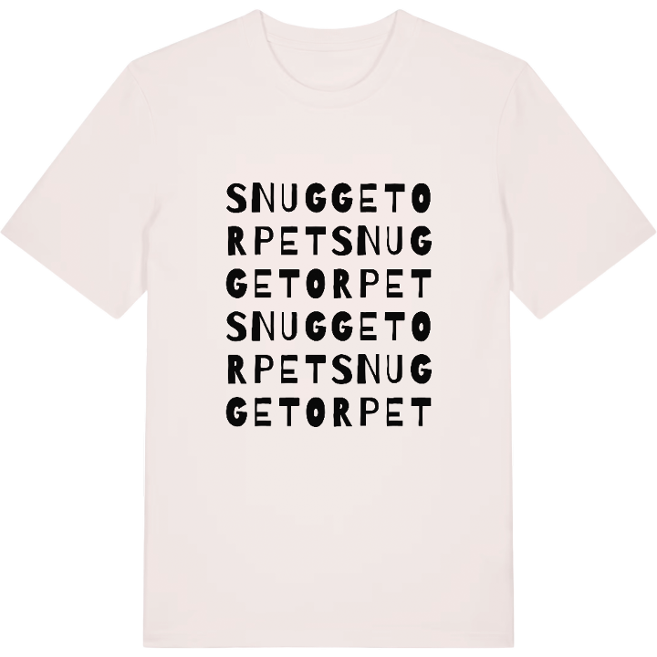 Snuggetorpet ordlek t-shirt – t-shirt från PinShirt