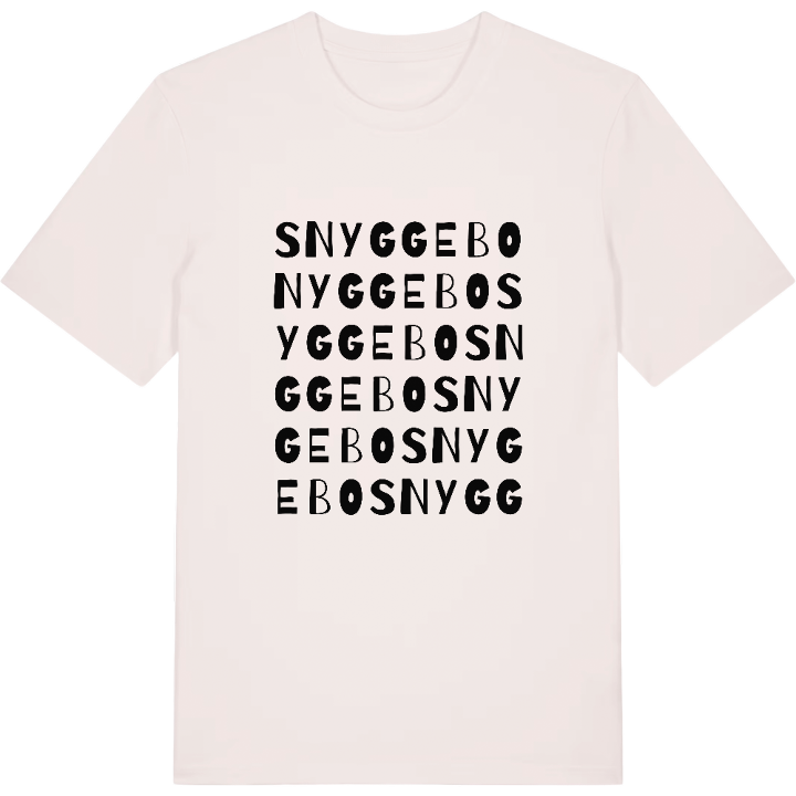 Snyggebo ordlek t-shirt – t-shirt från PinShirt