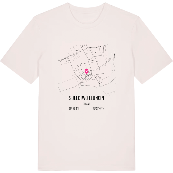 sołectwo Leoncin karta t-shirt – t-shirt från PinShirt