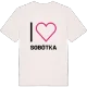 Jag älskar Sobótka t-shirt stort tryck