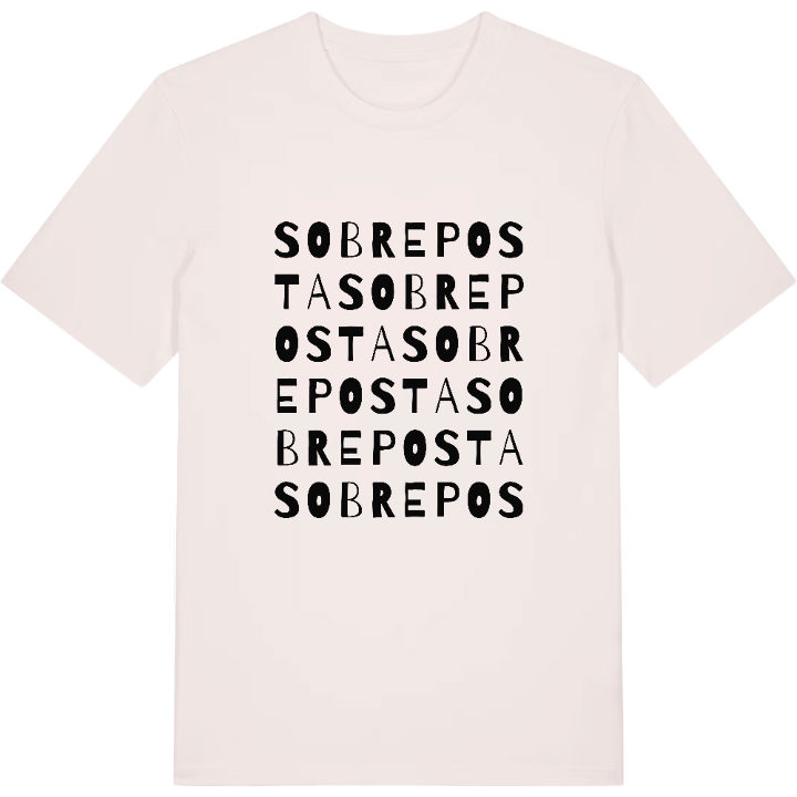 Sobreposta ordlek t-shirt – t-shirt från PinShirt