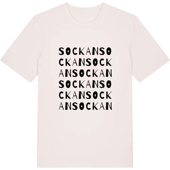 Sockan ordlek t-shirt – t-shirt från PinShirt