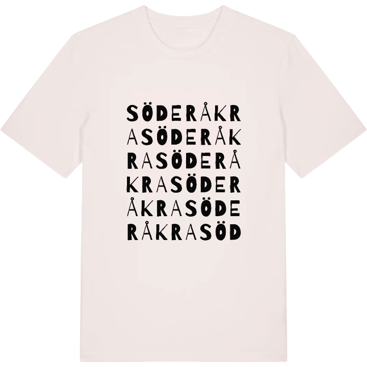Söderåkra ordlek t-shirt – t-shirt från PinShirt