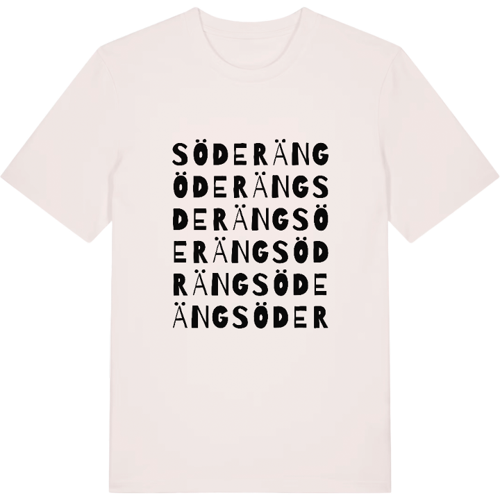 Söderäng ordlek t-shirt – t-shirt från PinShirt