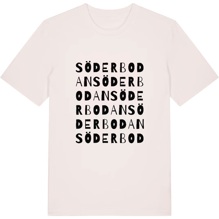 Söderbodan ordlek t-shirt – t-shirt från PinShirt