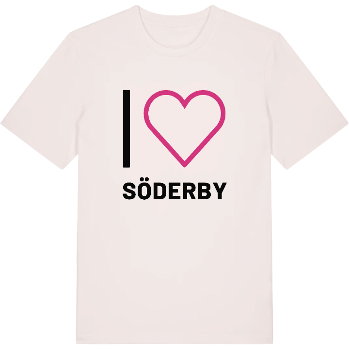 Jag älskar Söderby t-shirt stort tryck – t-shirt från PinShirt