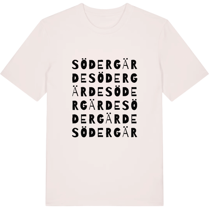 Södergärde ordlek t-shirt – t-shirt från PinShirt