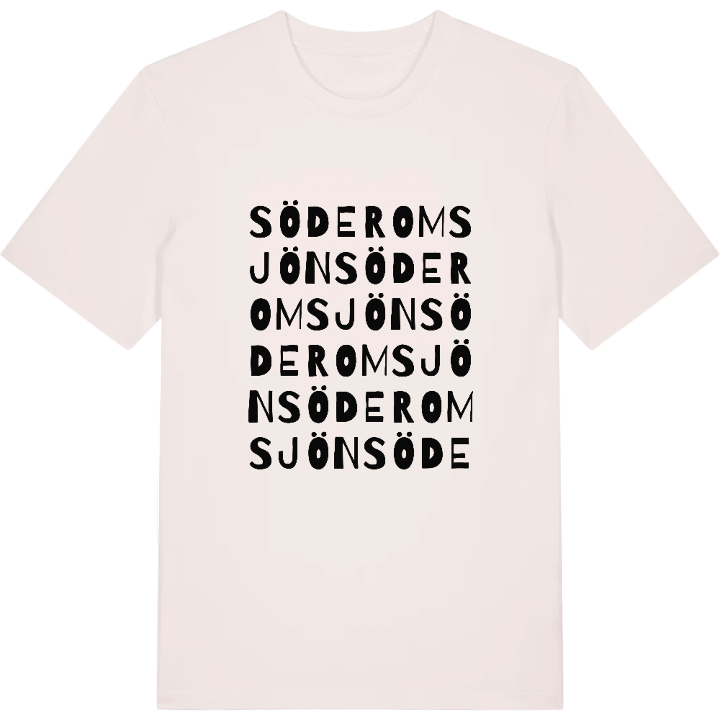 Söderomsjön ordlek t-shirt – t-shirt från PinShirt