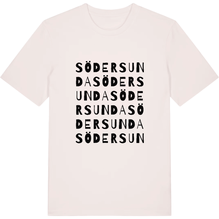 Södersunda ordlek t-shirt – t-shirt från PinShirt