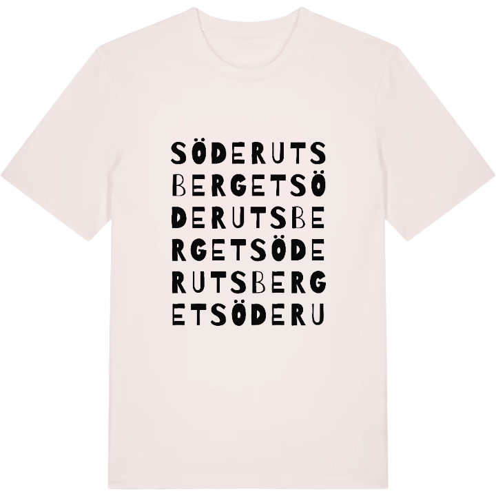 Söderutsberget ordlek t-shirt – t-shirt från PinShirt
