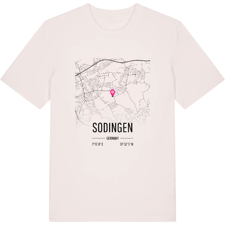 Sodingen karta t-shirt – t-shirt från PinShirt