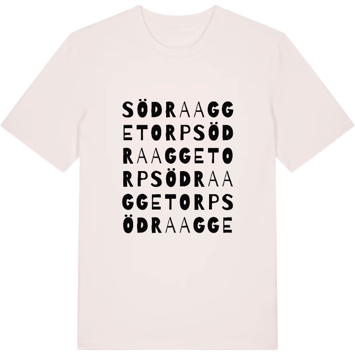 Södra Aggetorp ordlek t-shirt – t-shirt från PinShirt