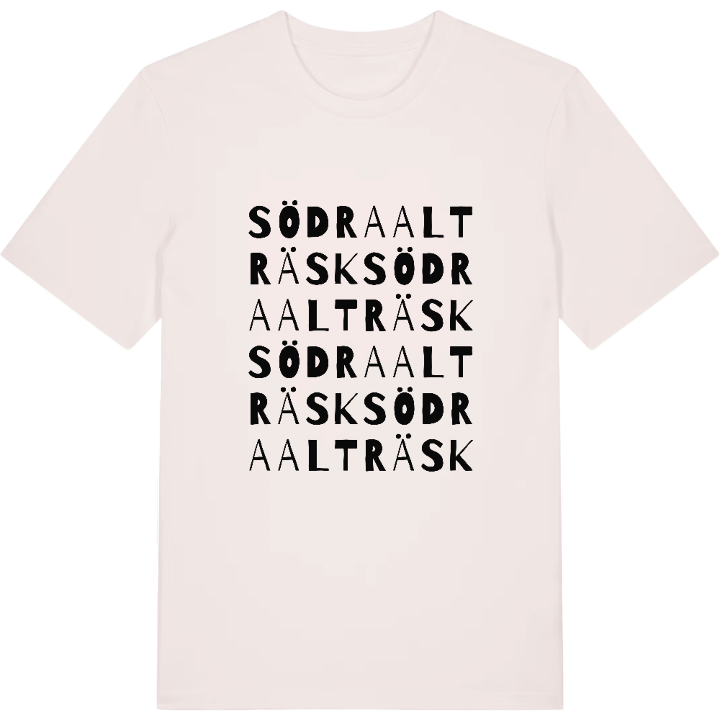 Södra Alträsk ordlek t-shirt – t-shirt från PinShirt