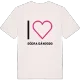Jag älskar Södra Bångsbo t-shirt stort tryck