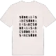 Södra Båsane ordlek t-shirt