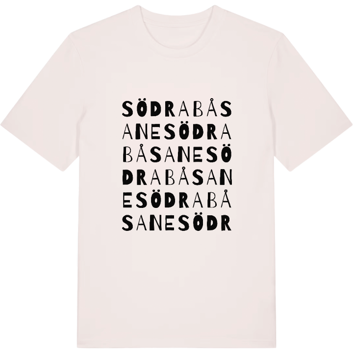 Södra Båsane ordlek t-shirt – t-shirt från PinShirt