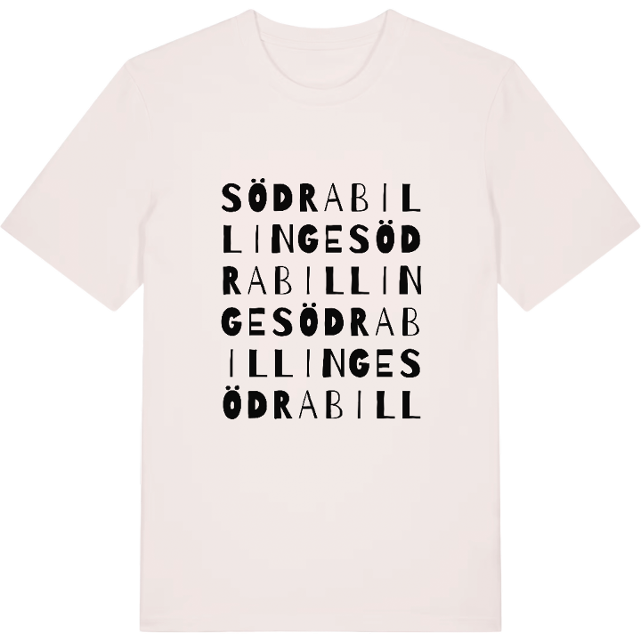 Södra Billinge ordlek t-shirt – t-shirt från PinShirt
