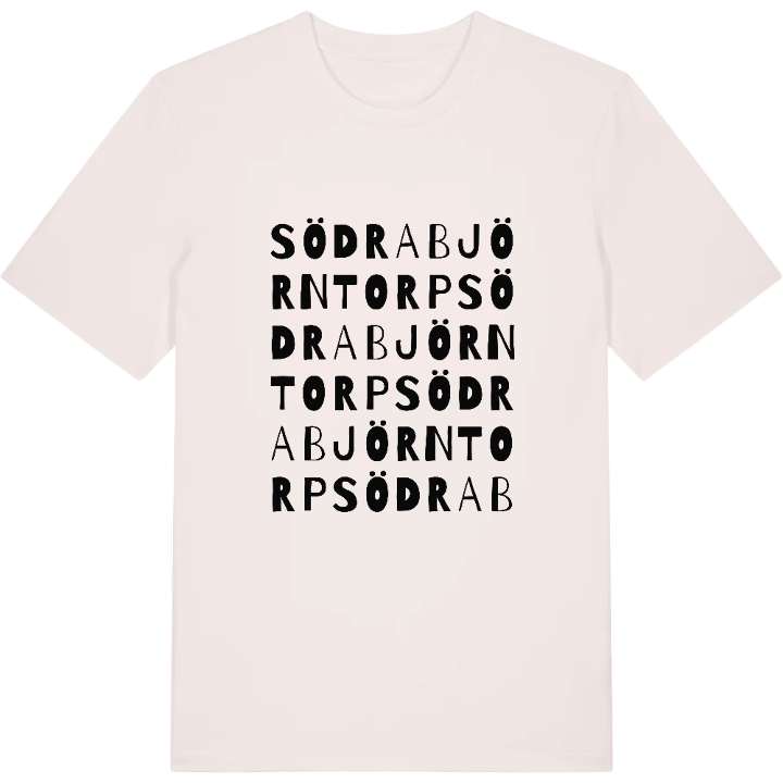 Södra Björntorp ordlek t-shirt – t-shirt från PinShirt