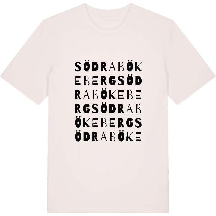 Södra Bökeberg ordlek t-shirt – t-shirt från PinShirt
